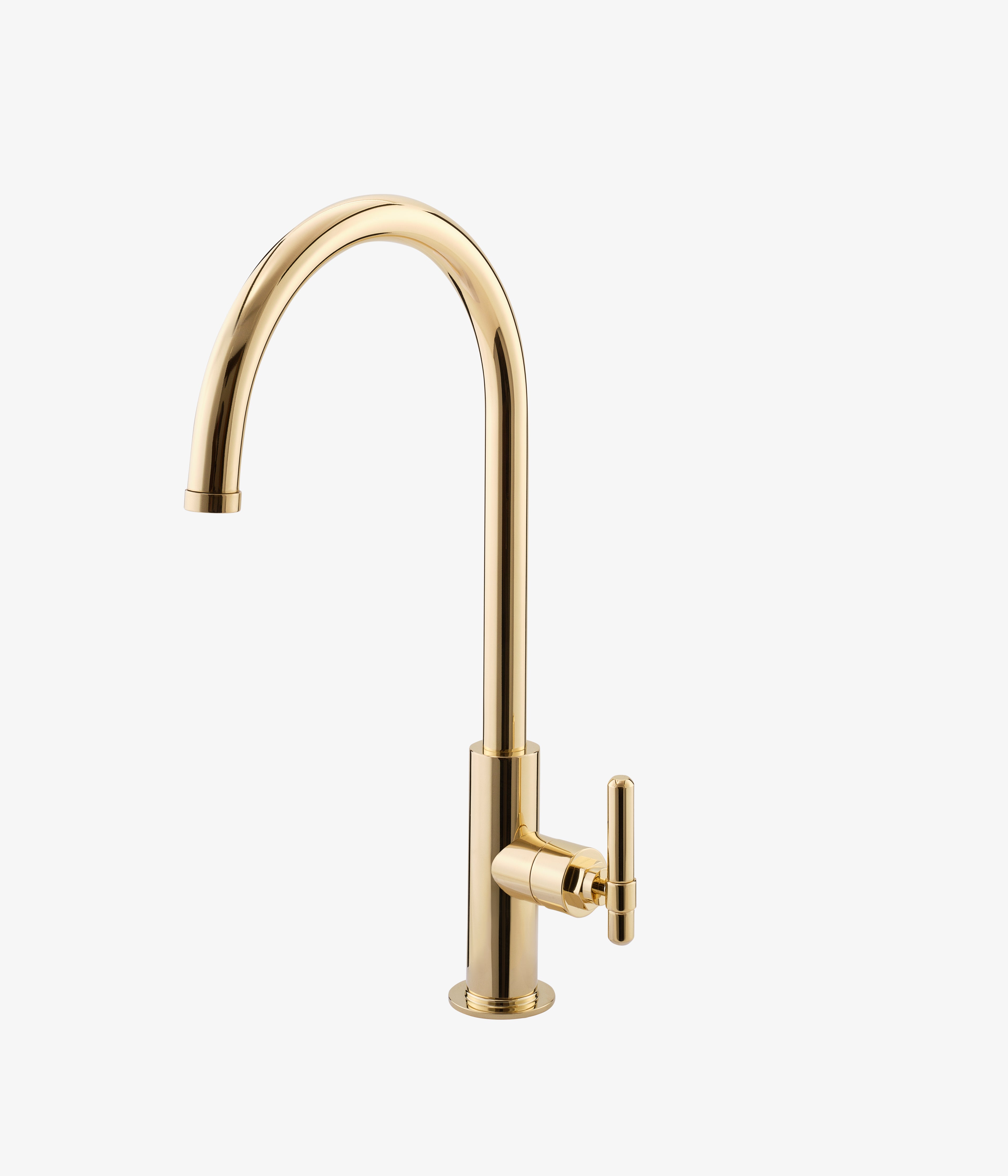 Cielo Sans Side Lever Gooseneck