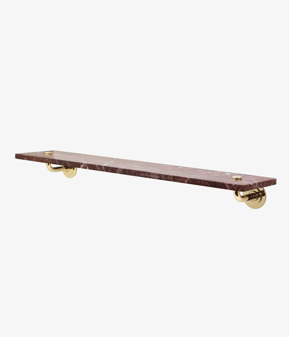 Classic Rosso Marble Shelf