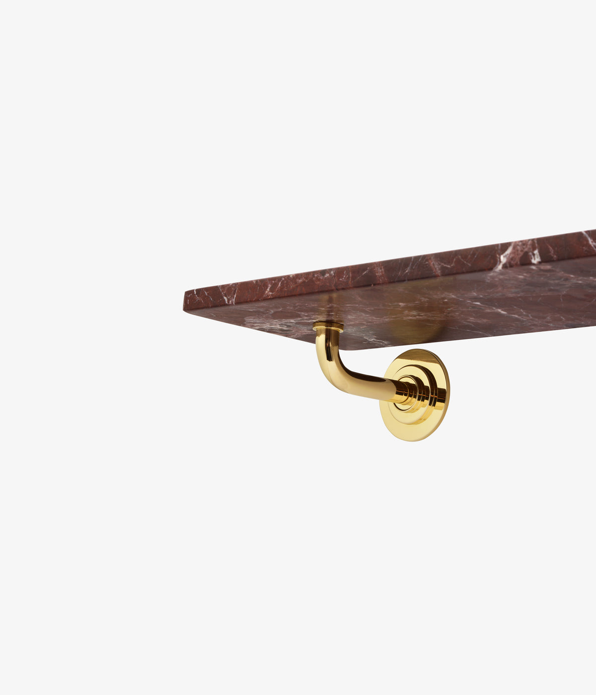 Classic Rosso Marble Shelf