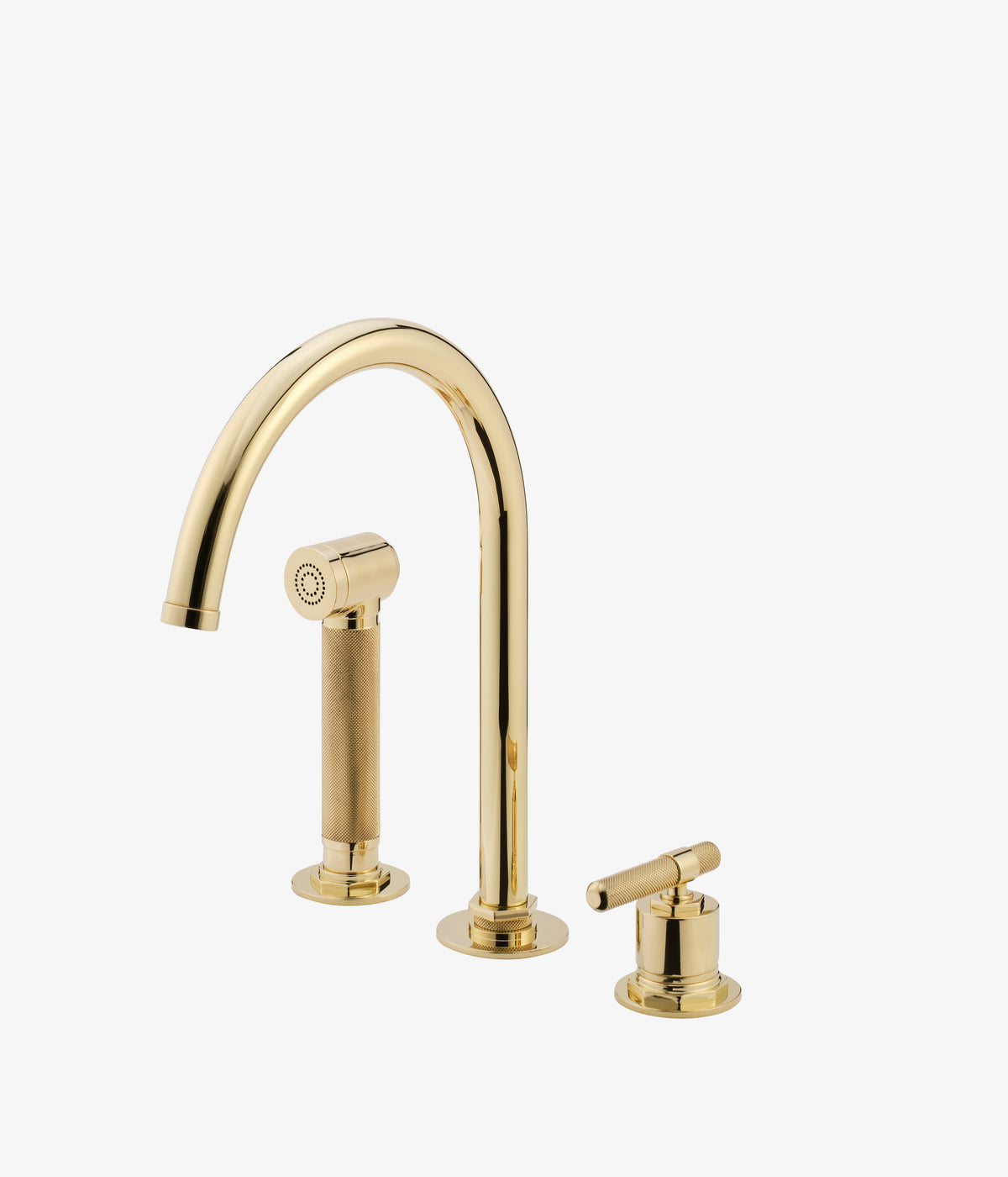 Cielo Aureo Two Hole Kitchen Set