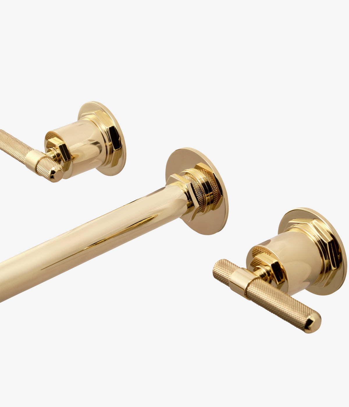 Cielo Aureo Three Hole Wall Mount