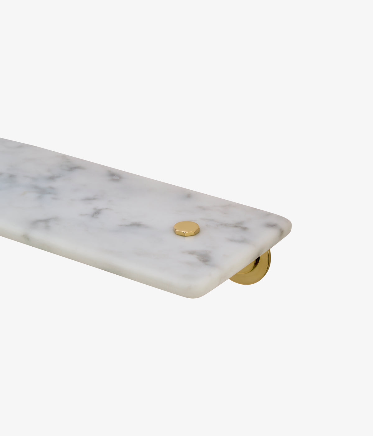 Classic Carrara Marble Shelf