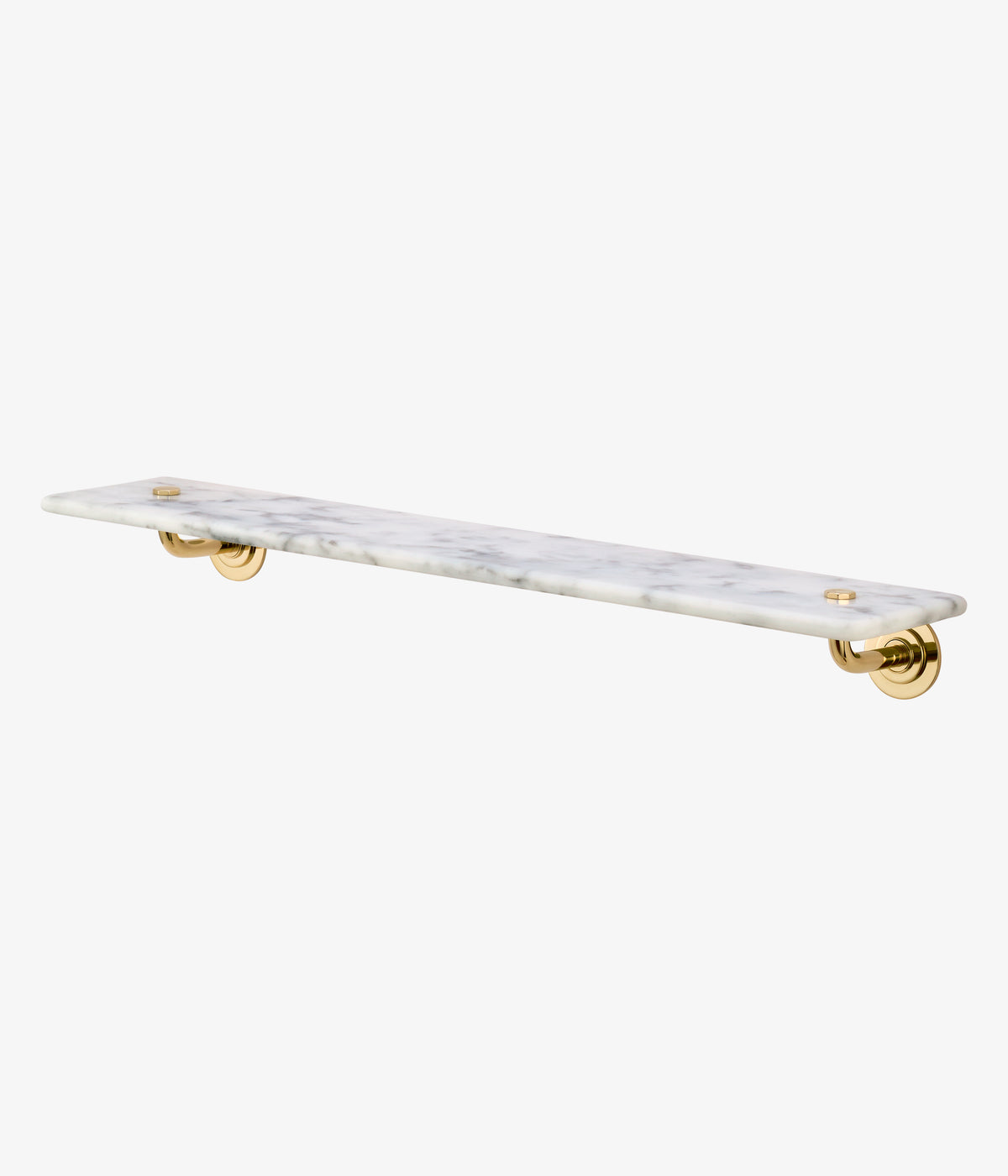 Classic Carrara Marble Shelf