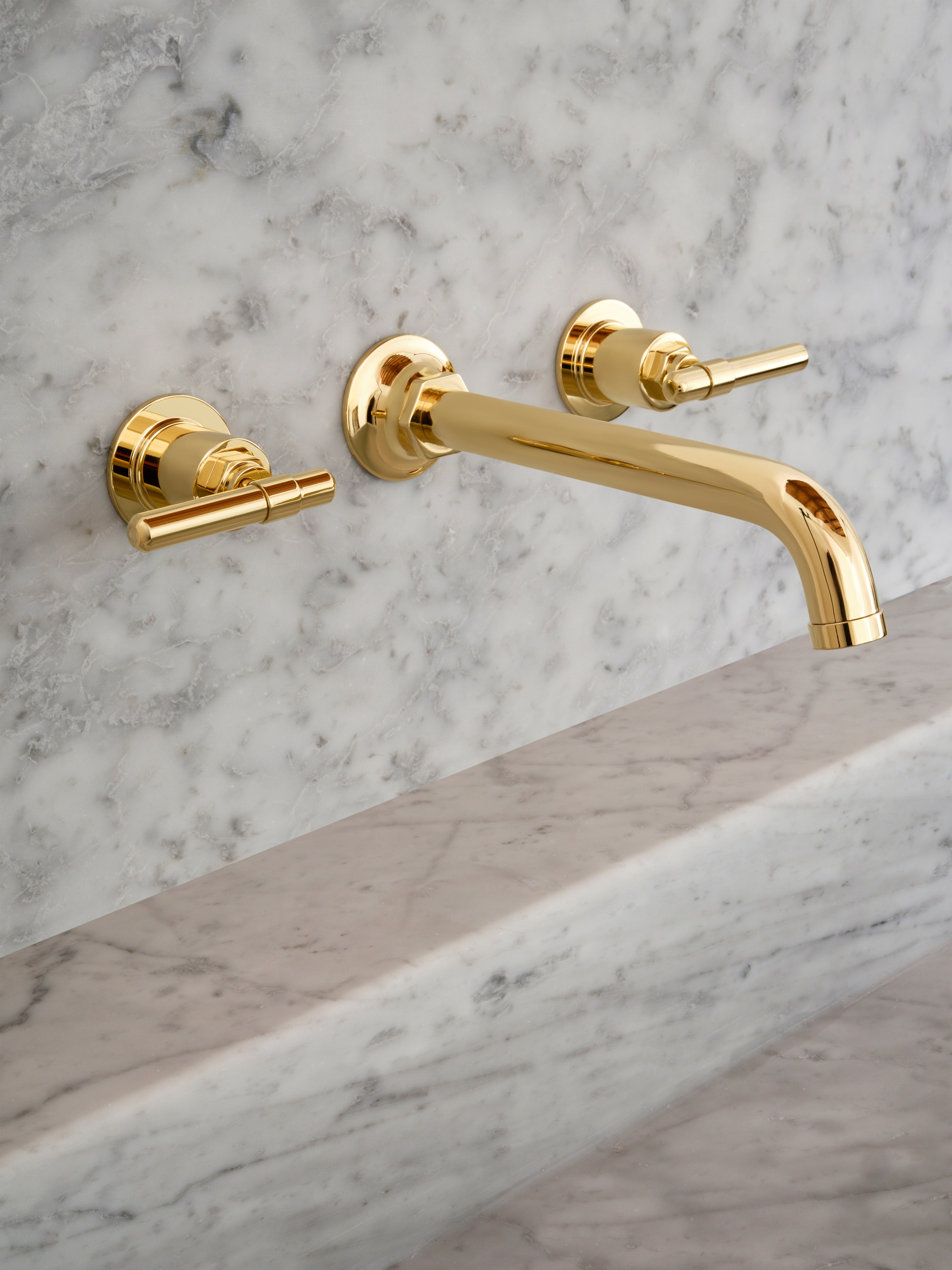 Cielo Sans Three Hole Wall Mount