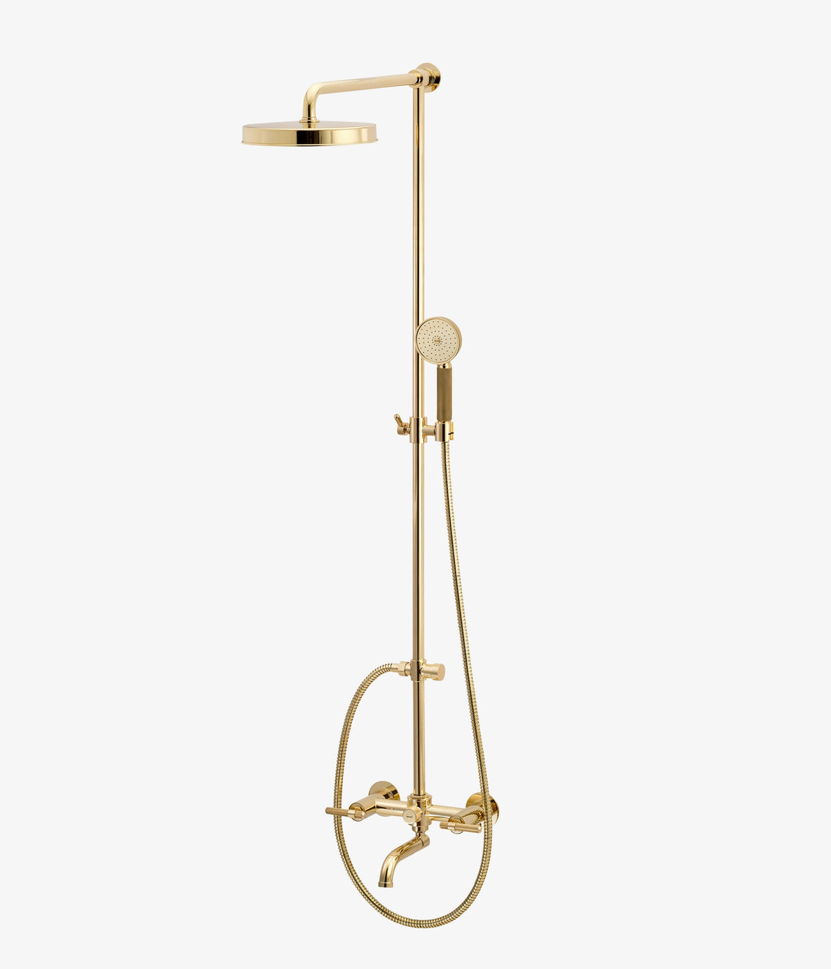 Cielo Aureo Exposed Shower and Tub Set