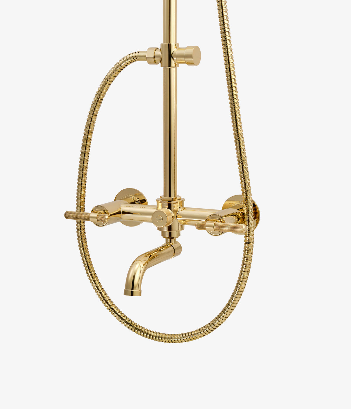 Cielo Aureo Exposed Shower and Tub Set