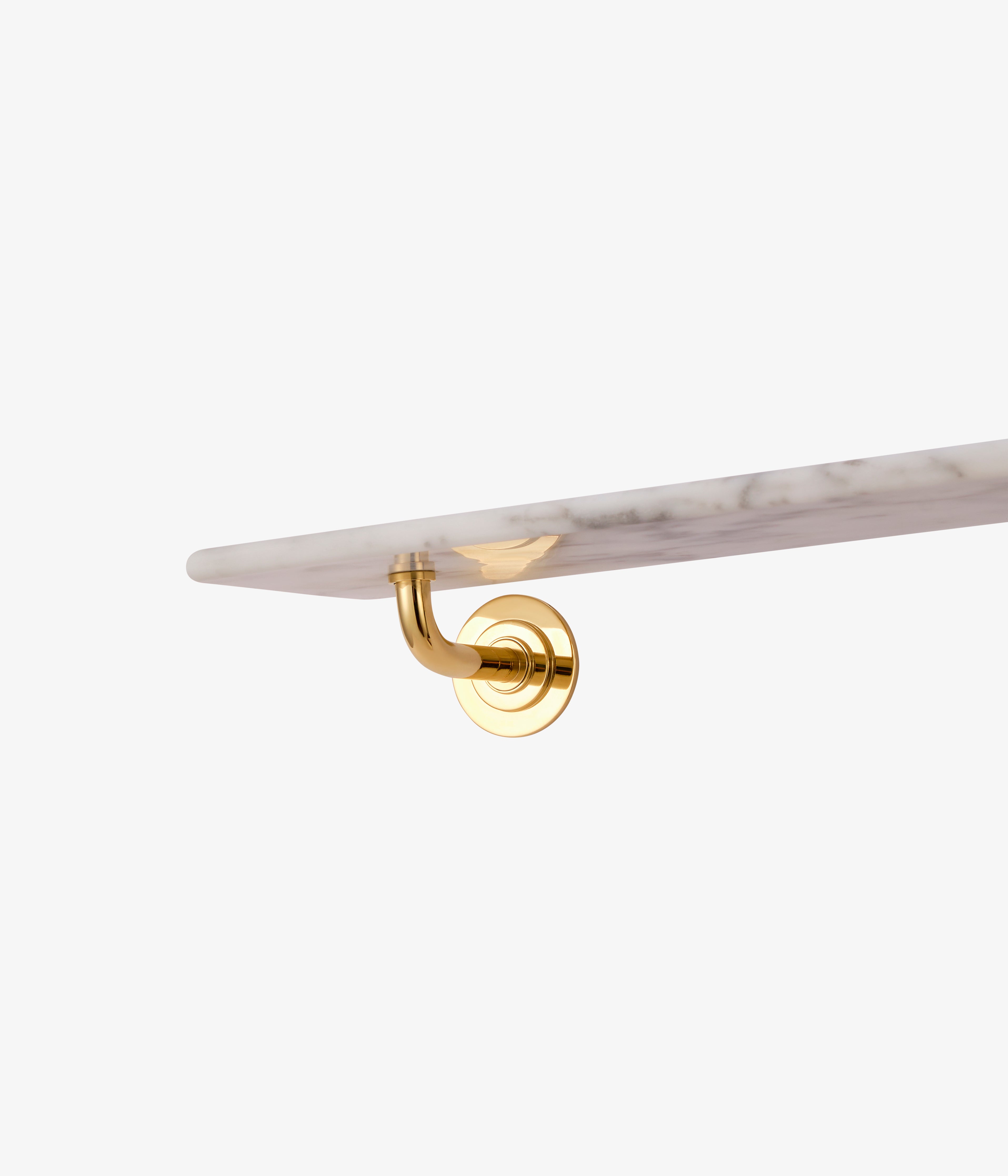 Classic Carrara Marble Shelf