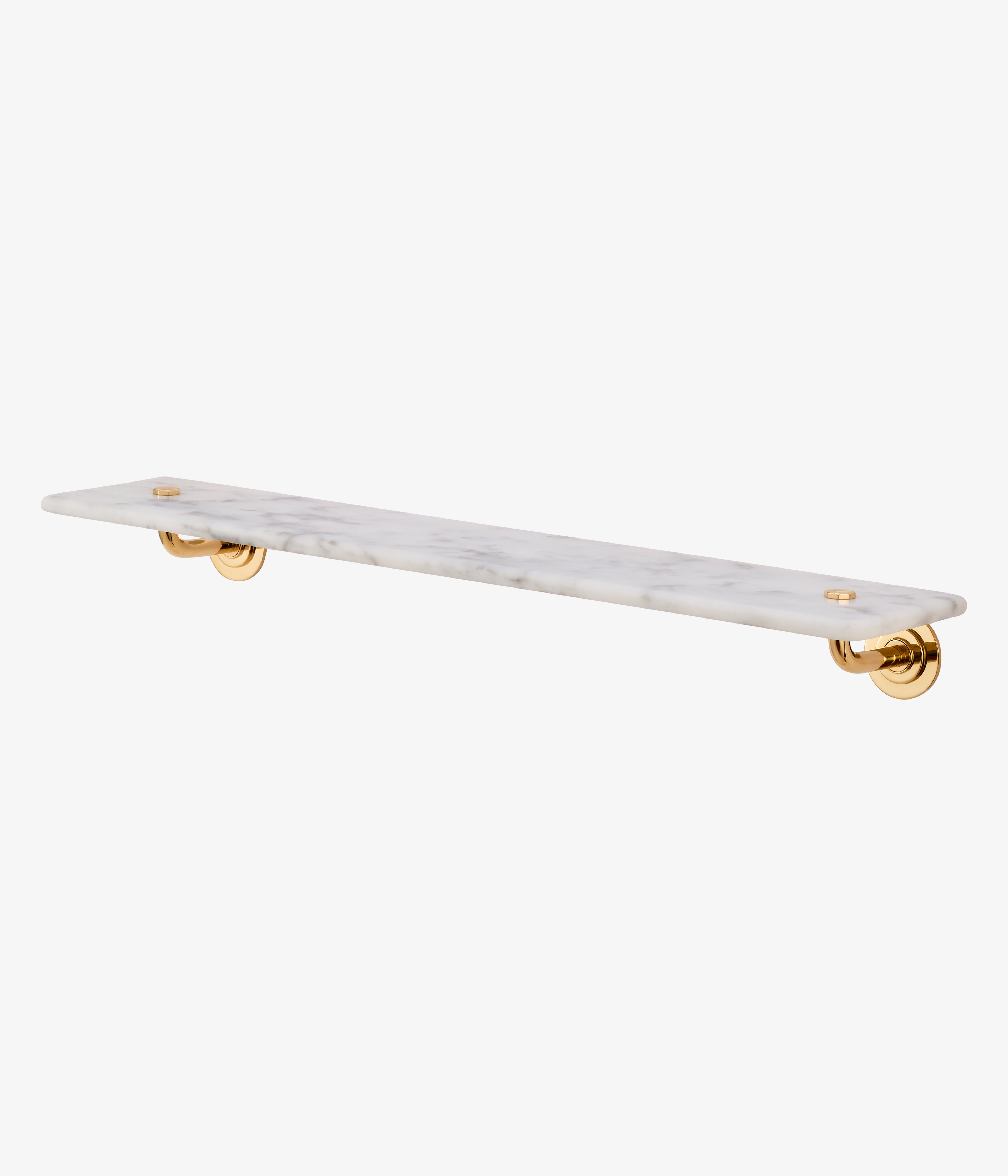 Classic Carrara Marble Shelf