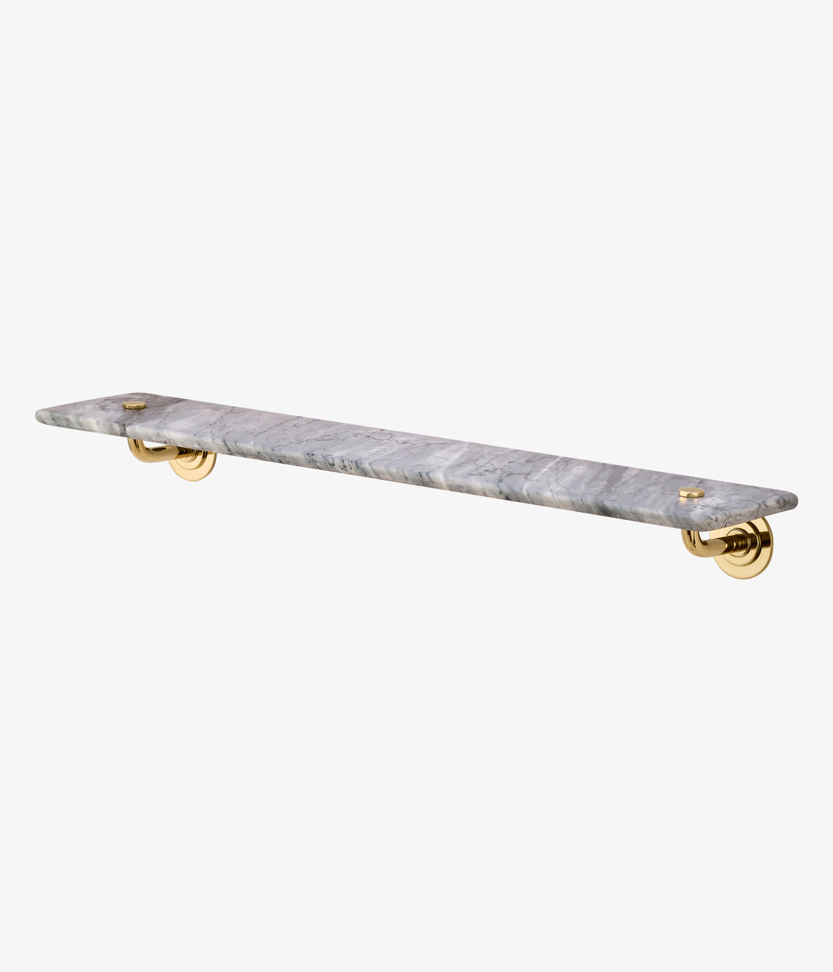 Classic Bardiglio Marble Shelf