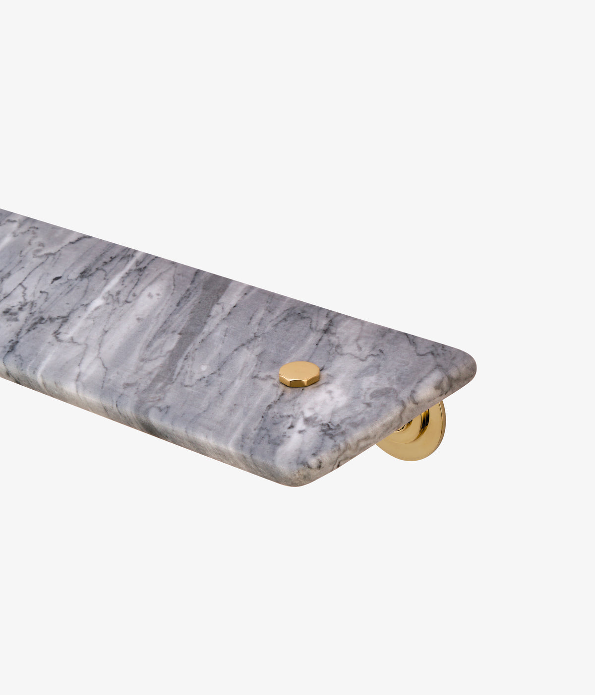 Classic Bardiglio Marble Shelf