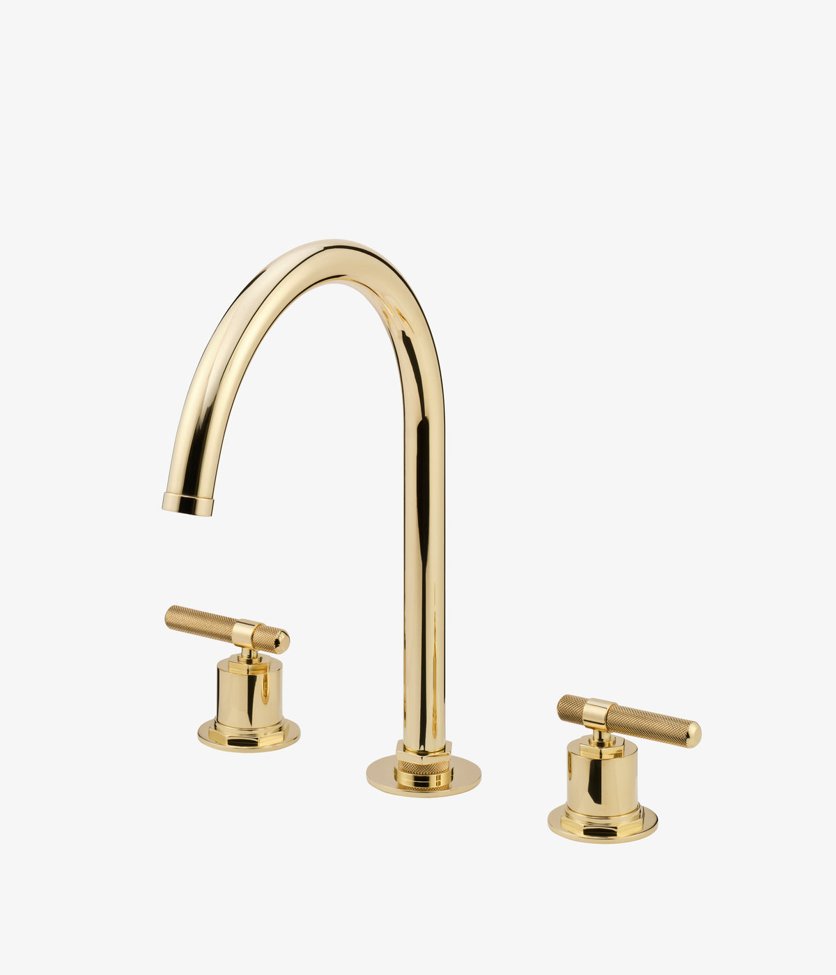 Cielo Aureo Three Hole Gooseneck
