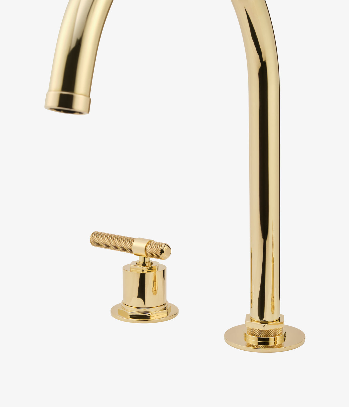 Cielo Aureo Three Hole Gooseneck